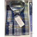 Slim Fit Men's Spring Autumn Check Casual Shirt